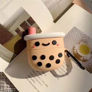 Case airpods - ốp airpods 1/2/3 - trà sữa