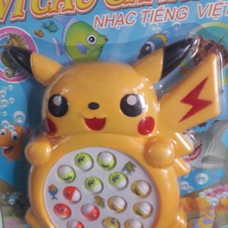 Câu cá đồ chơi cho bé hình pokemon