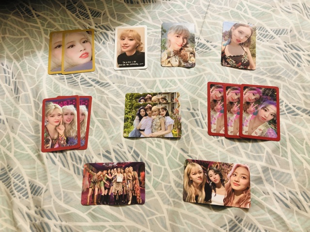 Bộ hình card thành viên Twice More & More