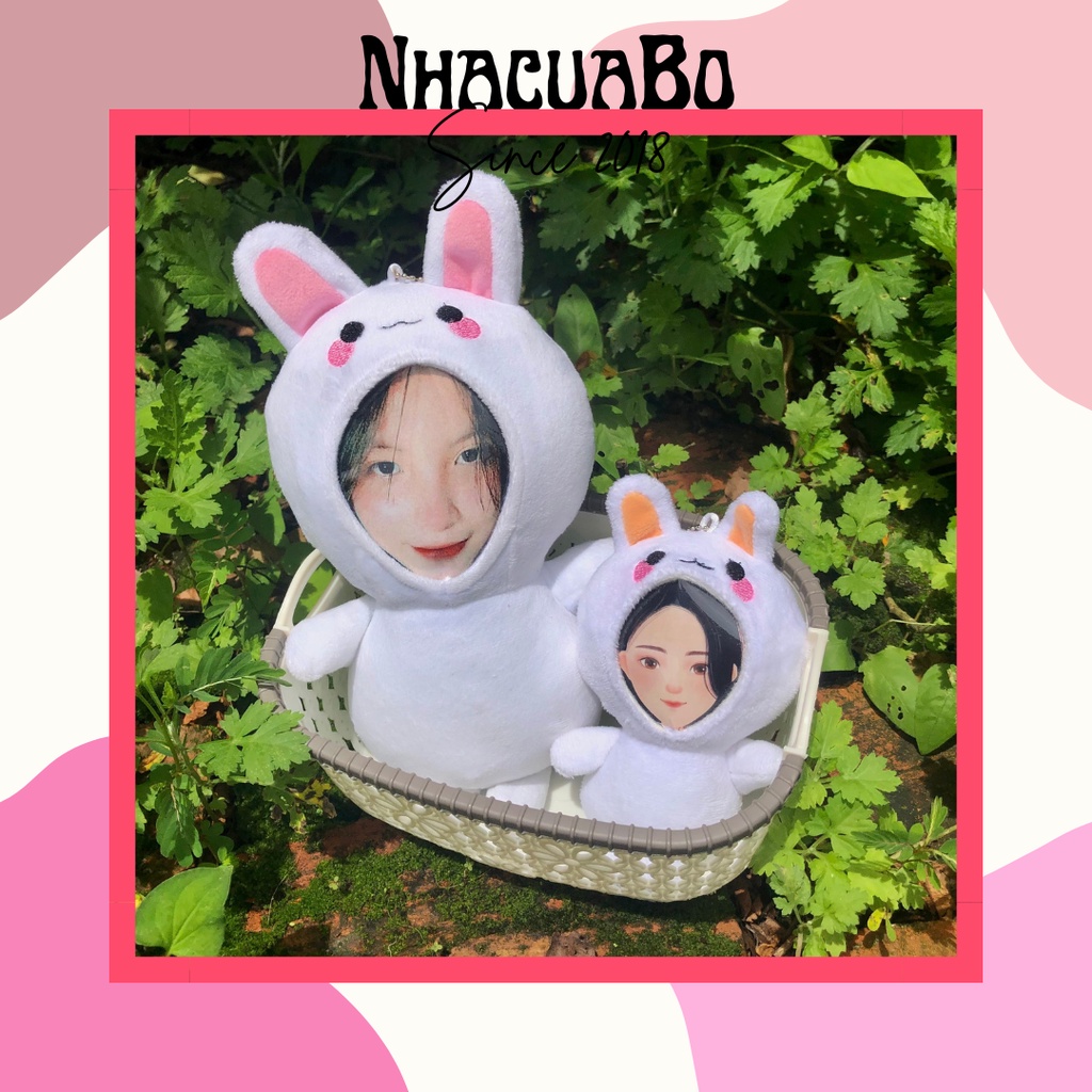 [Size 22cm] Gấu In Ảnh Theo Yêu Cầu Mẫu Độc Quyền tại NhacuaBo_since2018 [Đã bao gồm 1 ảnh in]