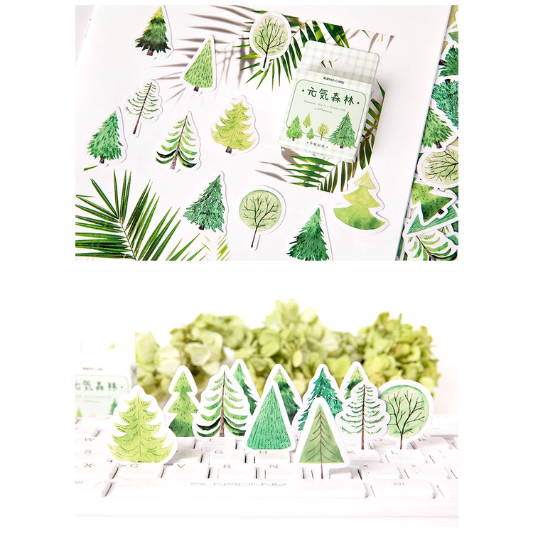 Set 45 Miếng Dán Trang Trí Sổ Lưu Niệm