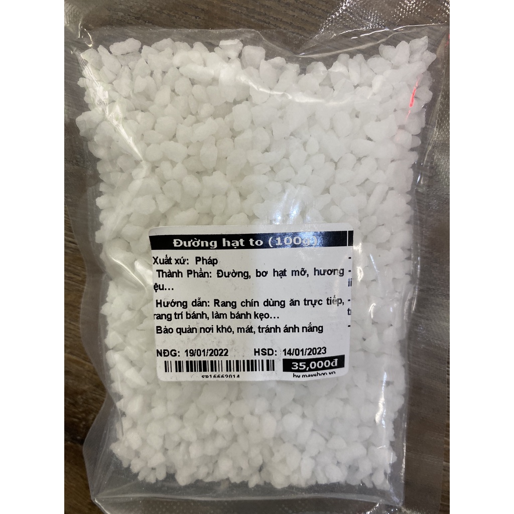 Đường hạt to Pháp (100gr)