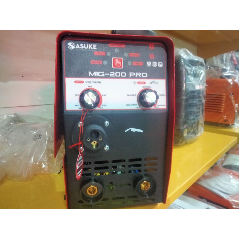 Máy hàn mig mini không dùng khí KENMAX 200 Pro - SASUKE 200 Pro sử dụng cuộn dây 1kg và 5kg