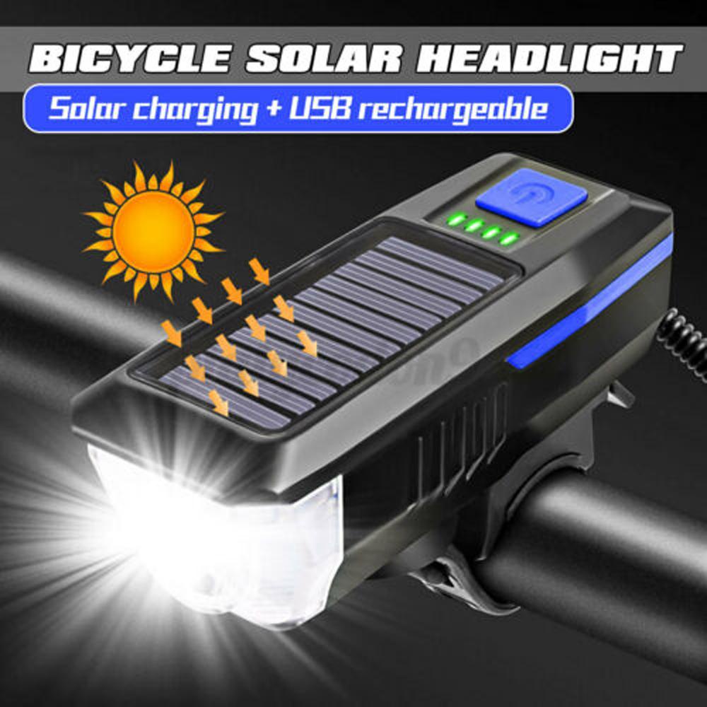 Đèn LED Chiếu Sáng Phía Trước Xe Đạp 3 Chế Độ Có Thể Sạc Lại Bằng Cổng USB