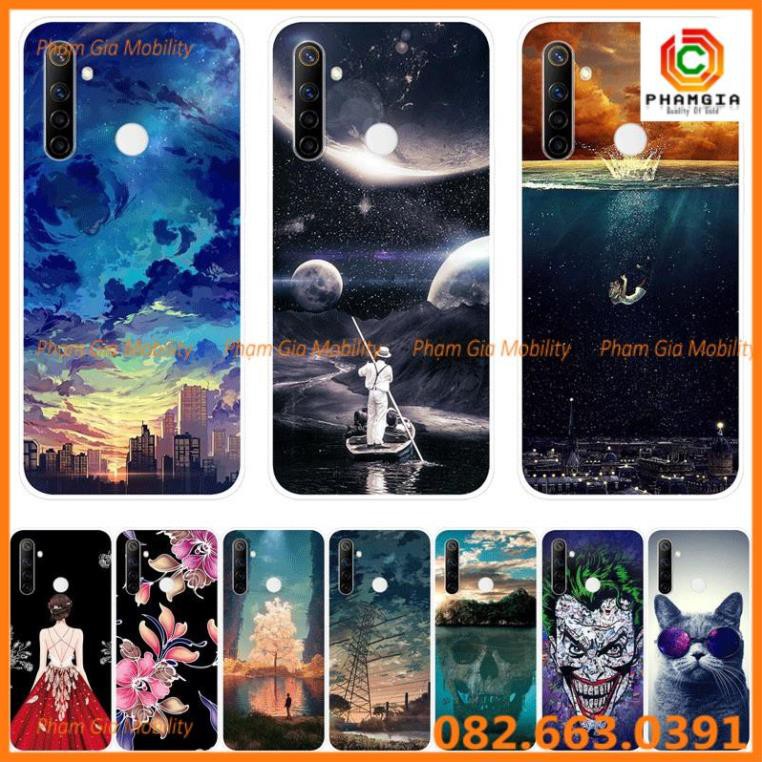 Ốp lưng dẻo đen in hình đẹp điện thoại Realme 6i Realme6i 6 i sắc nét