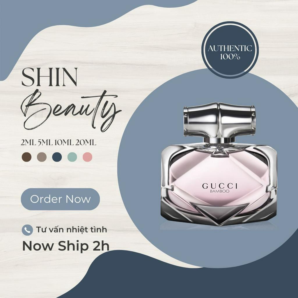 Nước Hoa 𝐆𝐮𝐜𝐜𝐢 𝐁𝐚𝐦𝐛𝐨𝐨 EDP 5ml/10ml
