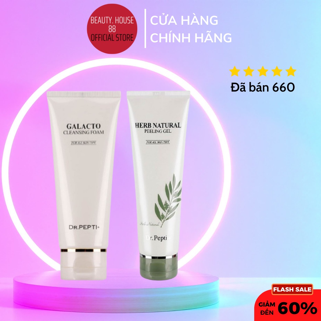 Sữa Rửa Mặt Dr.Pepti Galacto Cleansing Foam