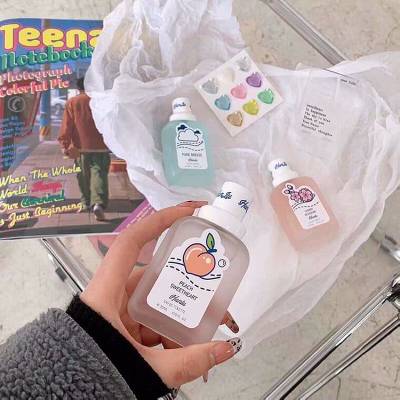 Xịt thơm body Hanlu 50ml- nước hoa Hanlu hương thơm nhẹ nhàng