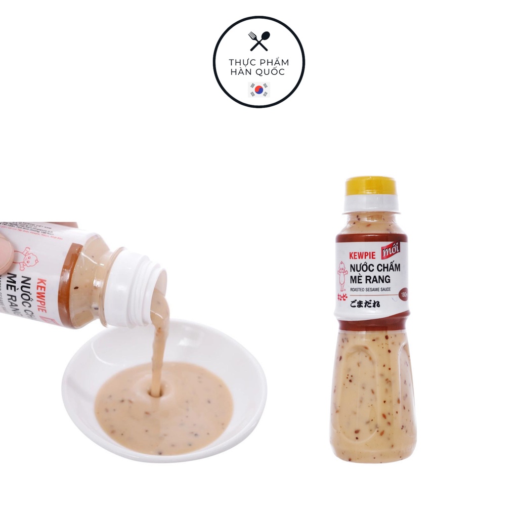 Nước chấm mè rang Kewpie chai 180ml