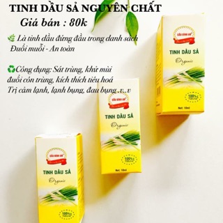 Tinh Dầu Sả Cầu Bình An 10ml