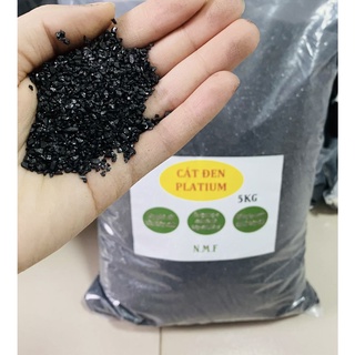 Cát Đen Platinum - Trải Nền Trang Trí Bể Cá, Bể Thủy Sinh - 1KG