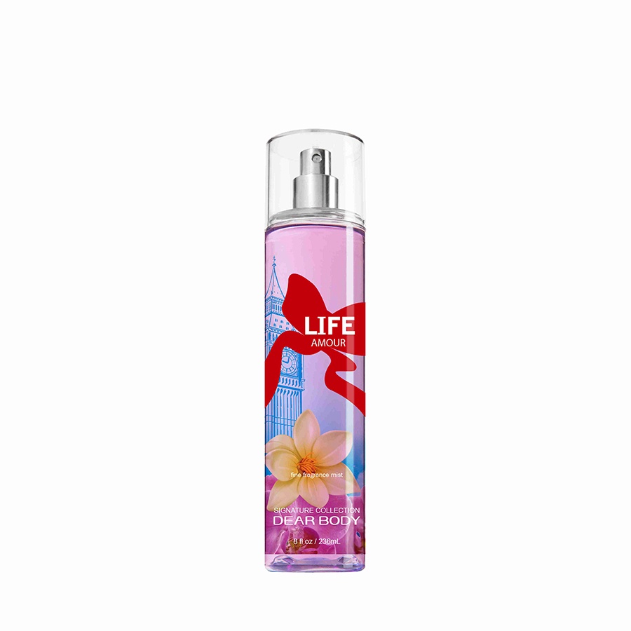BODY MIST DEAR BODY 236ml - XỊT THƠM TOÀN THÂN NỮ - TẠO MÙI THƠM CƠ THỂ - LƯU HƯƠNG 5-8h - ĐA DẠNG MÙI HƯƠNG - QUYẾN RŨ