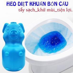 Lợn Thả Bồn Cầu, Vệ Sinh Bồn Cầu Hình Con Lơn, Khử Mùi Hôi, Diệt Vi Khuẩn -  An Toàn Tuyệt Đối Khi Sử Dụng