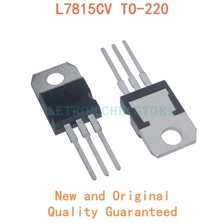 Set 10 Chip L7815Cv L7815 To220 7815 Lm7815 Mc7815 To-220 Novo E chất lượng cao