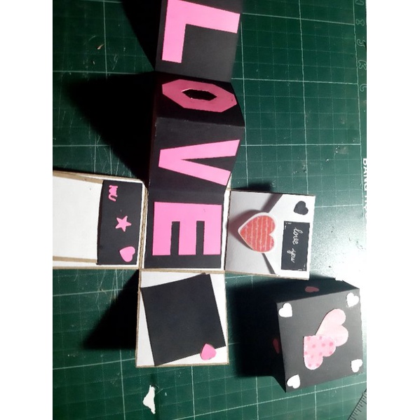 5110 love box handmade gắn hình