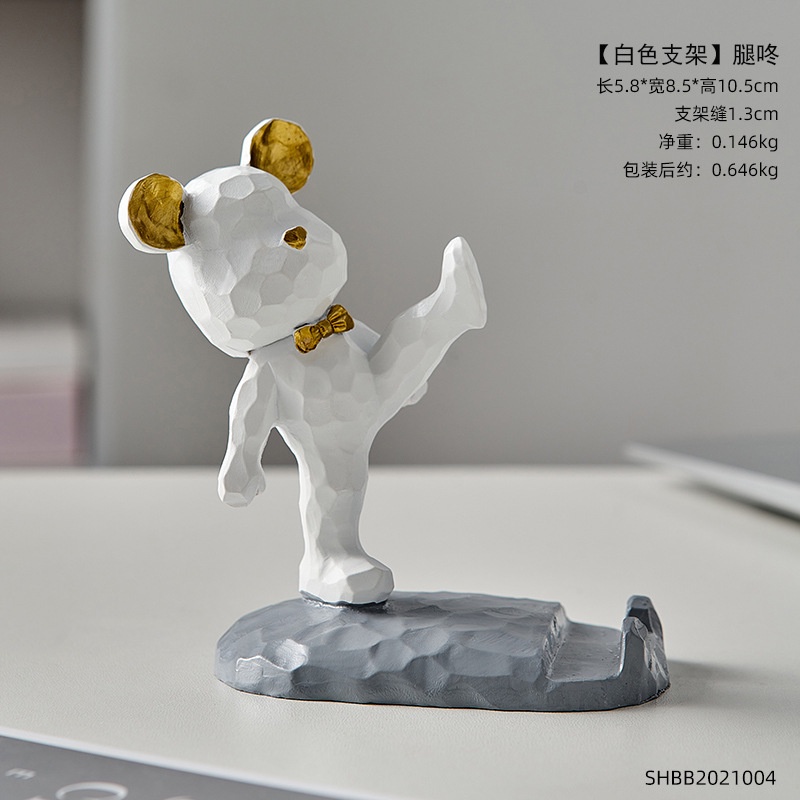 Giá Đỡ Điện Thoại Di Động Android Sáng Tạo Để Bàn Trang Trí Nội Thất Nhà / Văn Phòng