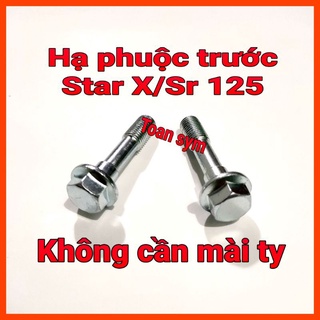 Ốc hạ phuộc trước xe star x/sr 125