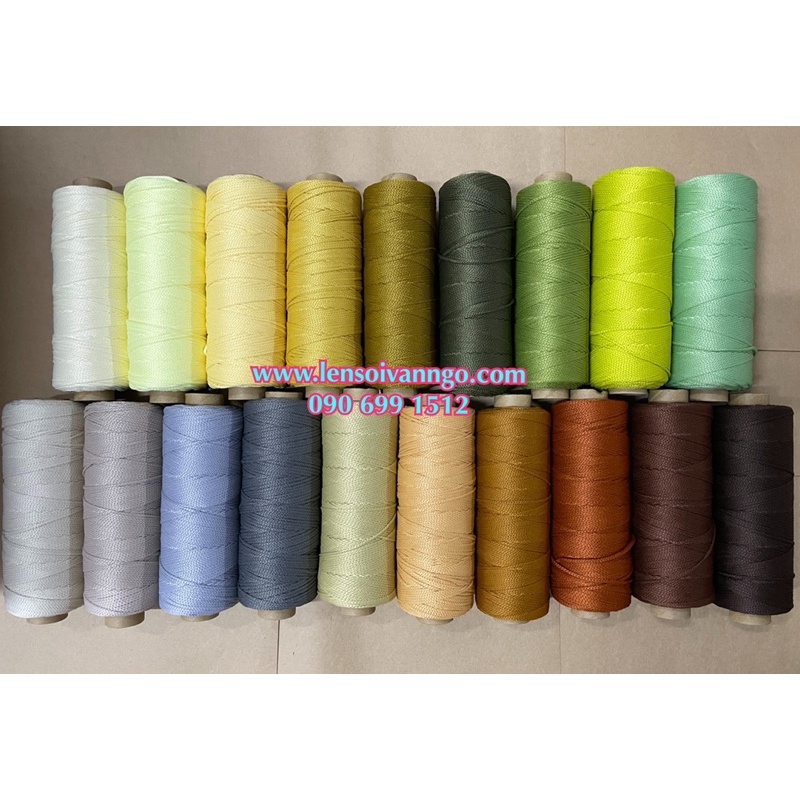 Set sợi dệt làm giỏ xách Trái Tim Mùa Thu