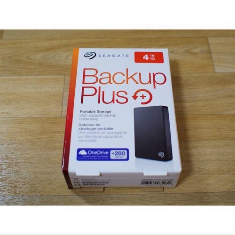 Ổ cứng gắn ngoài 4TB seagate backup plus portal chính hãng