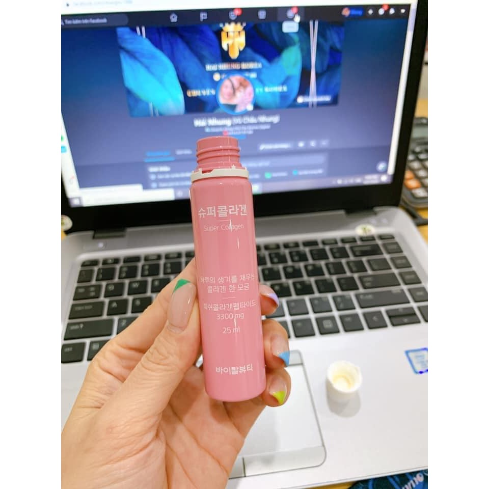 VB colagen Hàn Quốc chính hãng hộp 30 ống | Thế Giới Skin Care