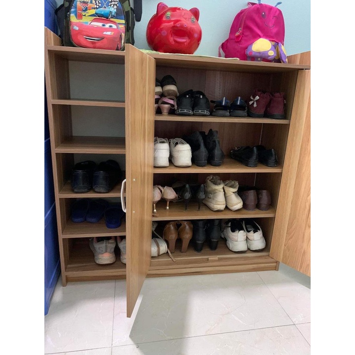 Tủ Giày Thiết Kế Mới 💥 Giá Hủy Diệt 💥Khích Thước 90cm x 90cm x 30cm, Sang Trọng và Đẳng Cấp,Tiết Kiệm Không Gian.