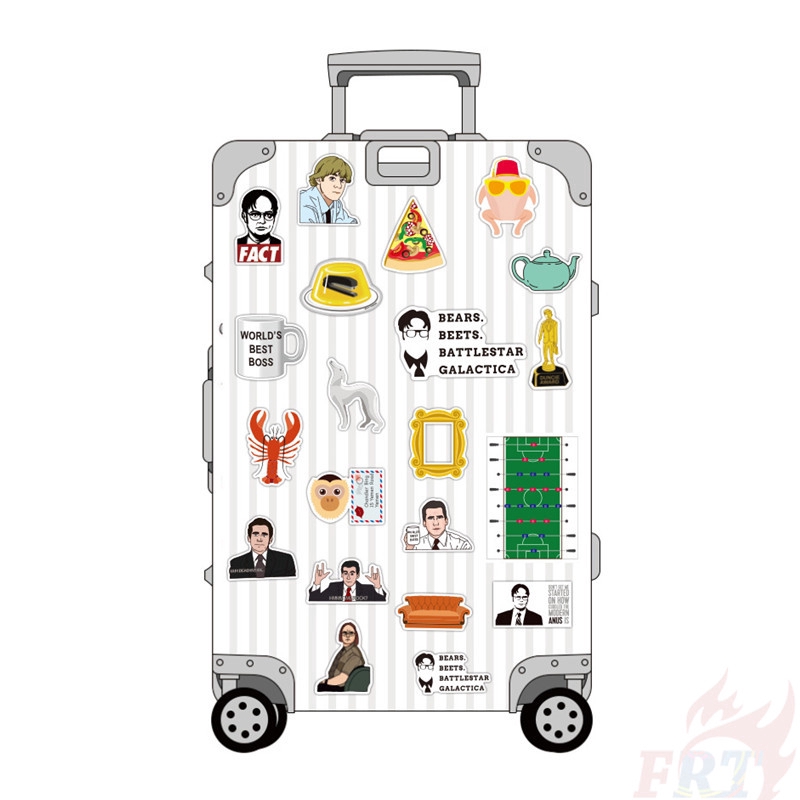 ❉ The Office - Series 03 Stickers ❉ 50Pcs/Set TV Show Fashion Mixed Doodle Stickers