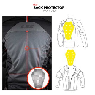 [CHÍNH HÃNG] Áo giáp bảo hộ LS2 ALBA MAN