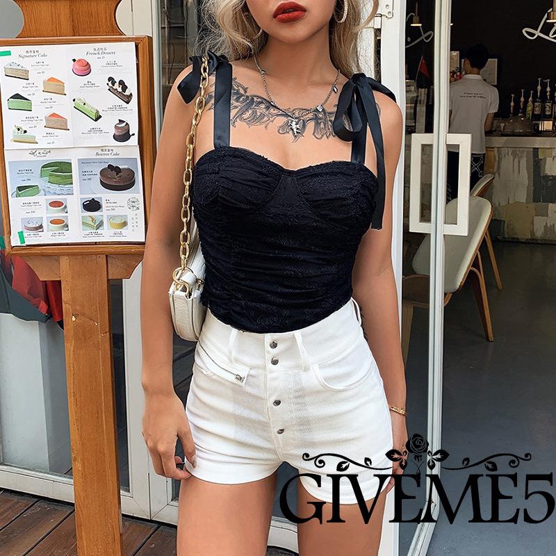 Áo hai dây thiết kế quyến rũ cho nữ