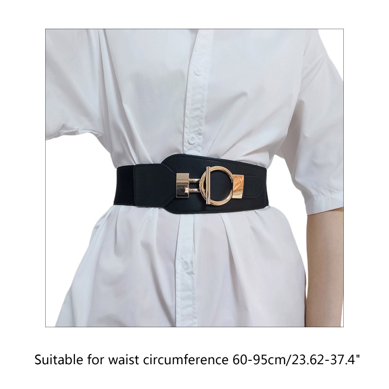 Thắt Lưng Khóa Hợp Kim Cỡ Lớn Sang Trọng Cho Nữ