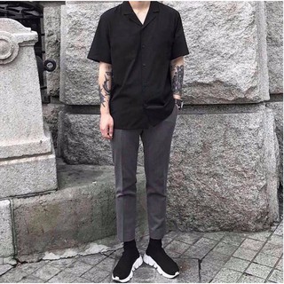 [UNISEX] SƠ MI TRƠN TAY LỞ - SƠ MI BASIC