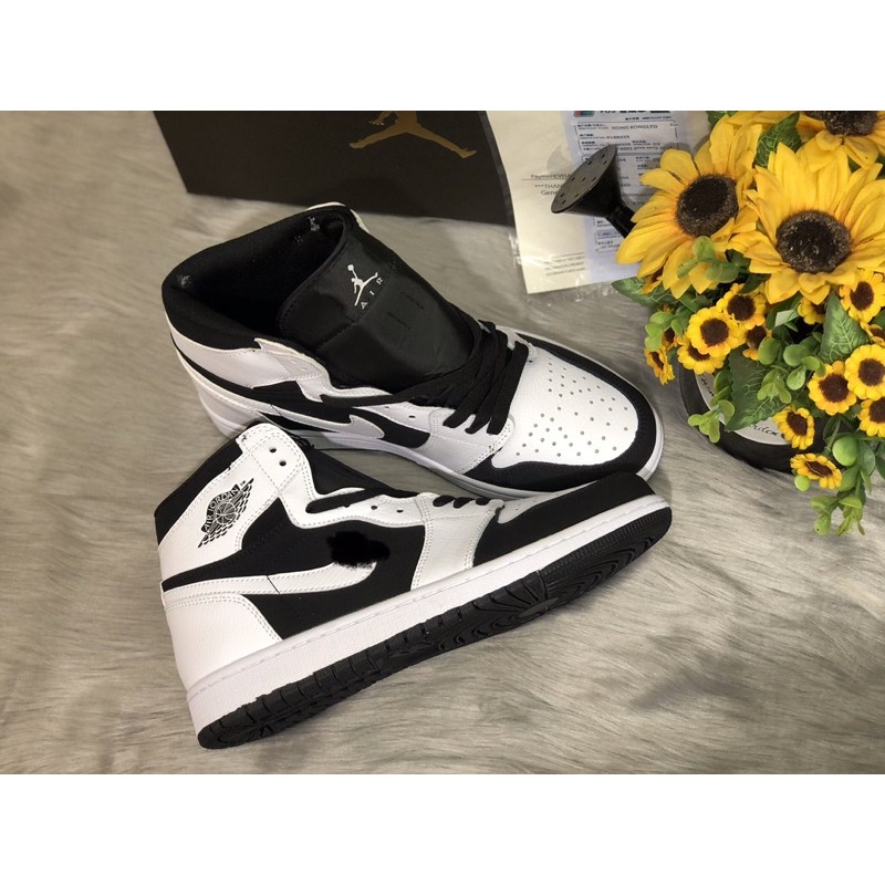 Giày thể thao A.I.R JO.R.DẦN 1 đen trắng cổ cao siêu đẹp cho nam và nữ | BigBuy360 - bigbuy360.vn