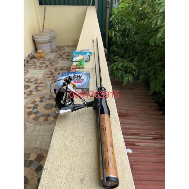 Combo cần UL chuyên lure suối ,lure lóc cảm giác hàng  hót