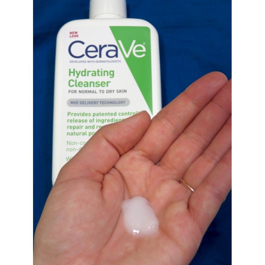 Sữa rửa mặt CeraVe Hydrating Cleanser, Normal to Dry