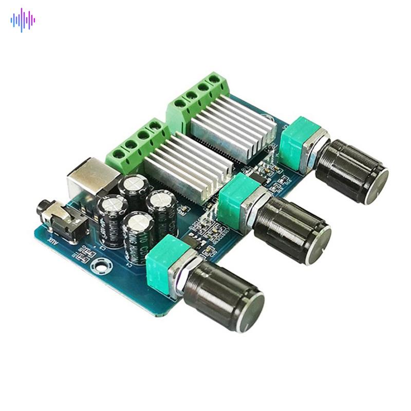 Bảng Mạch Khuếch Đại Âm Thanh Hifi YDA138-E Class-D 2.1 Kênh 15Wx2 + 30W DC12V
