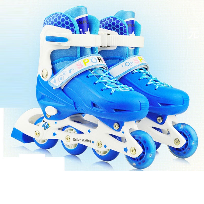 Giày trượt patin, Giày trượt ván hai hàng 4 bánh cho trẻ em sản phẩm được (BH 12 tháng)