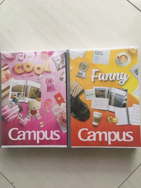 COMBO 5 quyển vở Gift 200 trang 179x252 mm Campus xịn Nhật Bản .