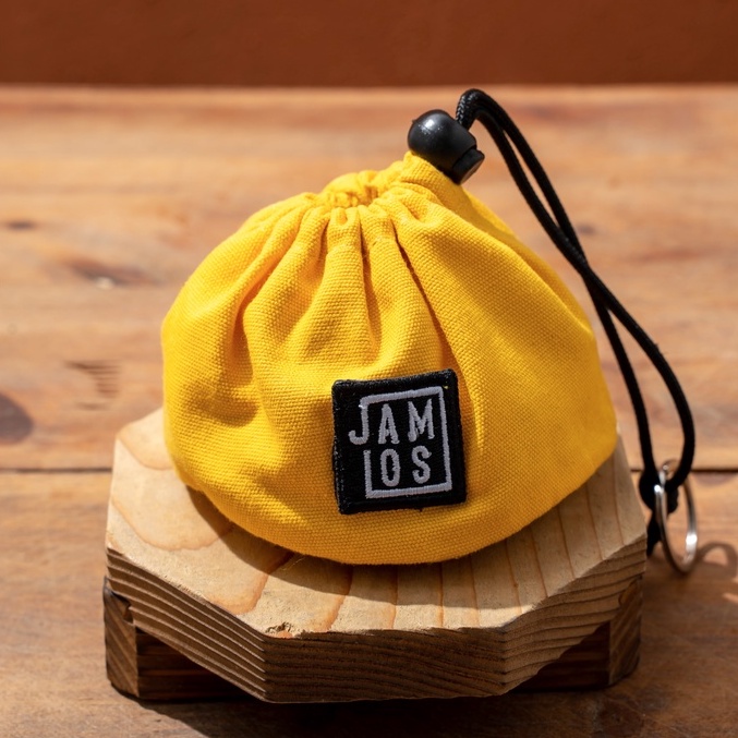 Jamlos Dimsum - Túi rút phụ kiện gọn nhẹ vải canvas đựng chìa khoá, thẻ xe, dây sạc, đồ trang điểm
