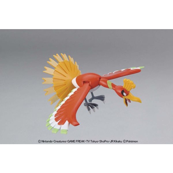 [ FREESHIP ] Đồ Chơi Lắp Ráp Anime Nhật Mô Hình Bandai Pokemon Ho-Oh