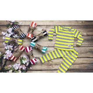 Combo 3 Bộ cotton len chất đẹp co dãn tốt