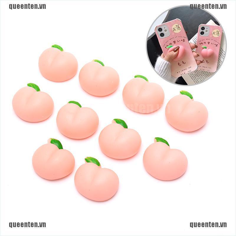 Soft Squishy Peaches Cream Scented Super Slow Rising Stress Relief Squeeze Toys QUVN