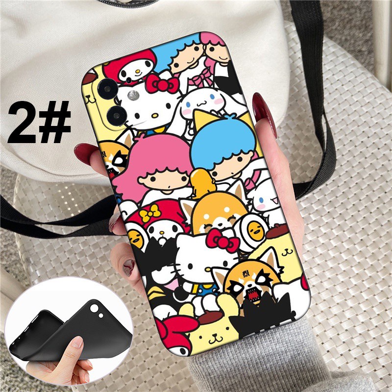 iPhone XR X Xs Max 7 8 6s 6 Plus 7+ 8+ 5 5s SE 2020 Soft Silicone Cover Phone Case Casing 15LQ Badtz Maru cartoon