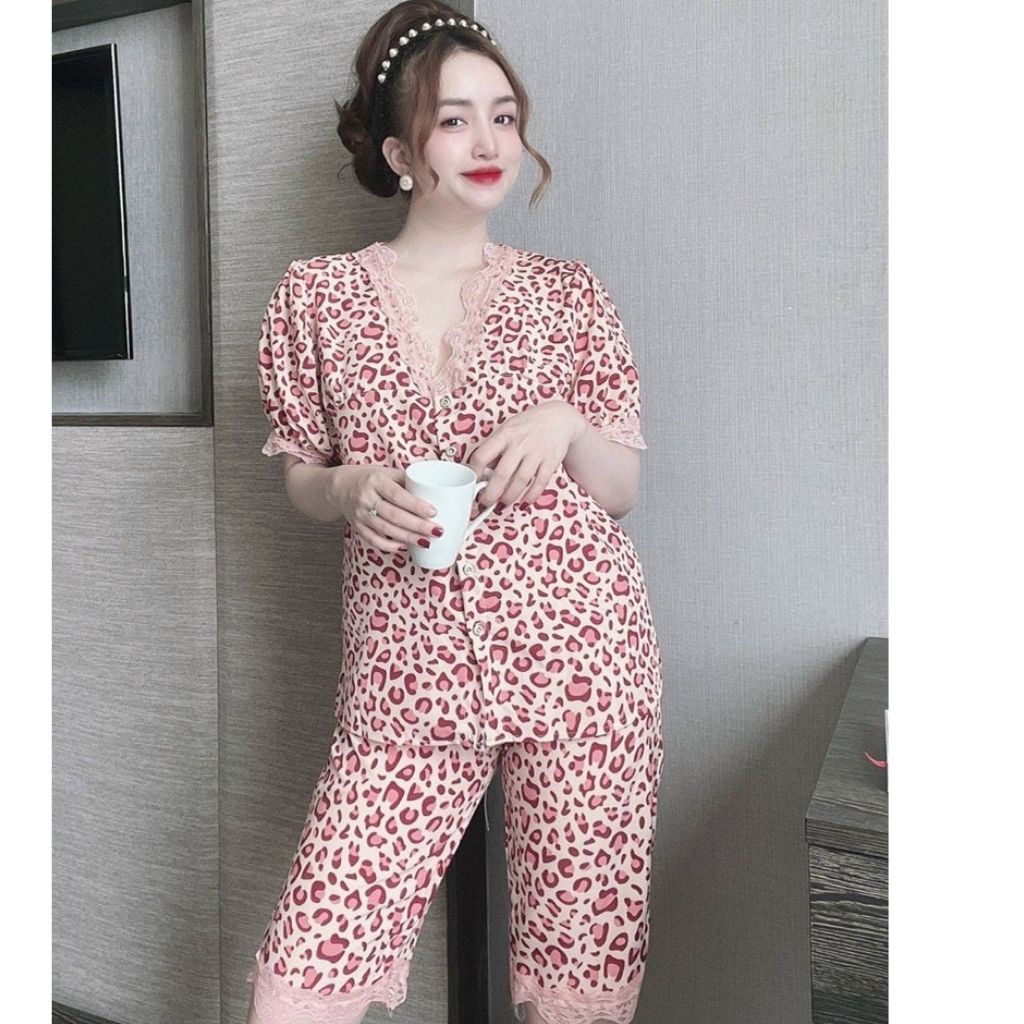 Đồ ngủ Pijama ❣️FREE SHIP❣️Đồ ngủ Nữ Dễ Thương Lụa Cao Cấp mềm mịn &lt; 63Kg