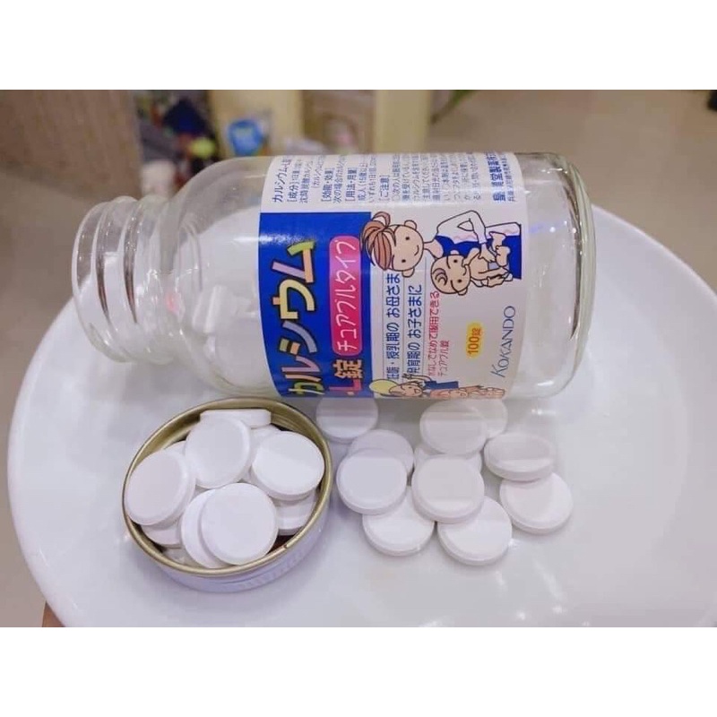 Viên bổ sung canxi kokando Nhật Bản 100 viên