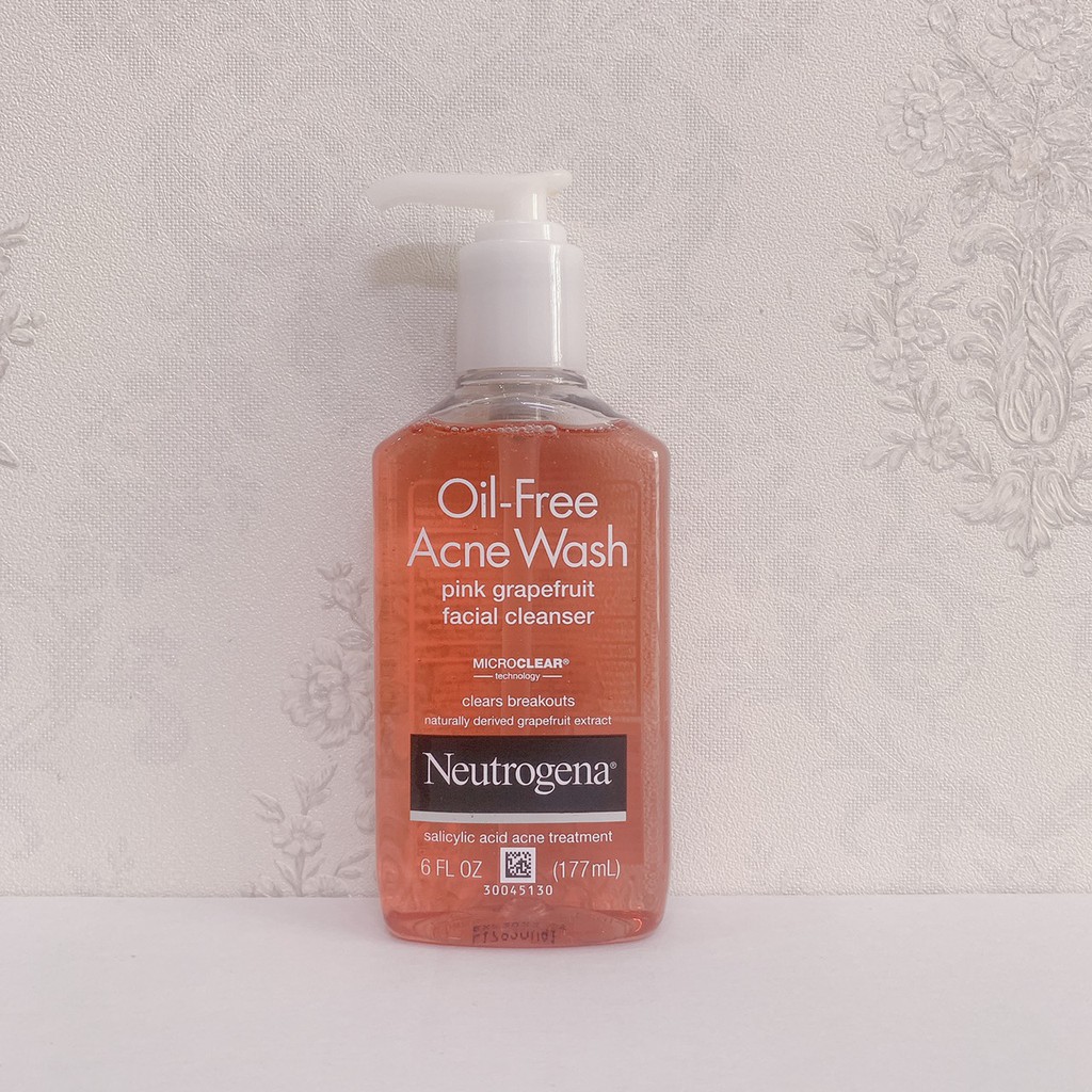 sữa rửa mặt Neutrogena Oil Free Ance Wash 269ml