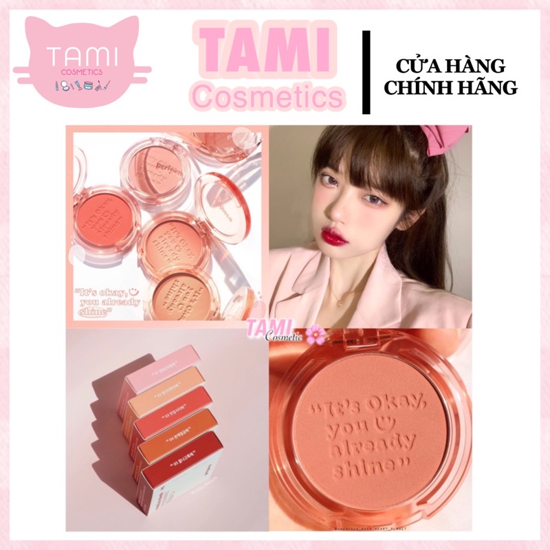 Má Hồng Peripera Pure Blushed Sunshine Cheek