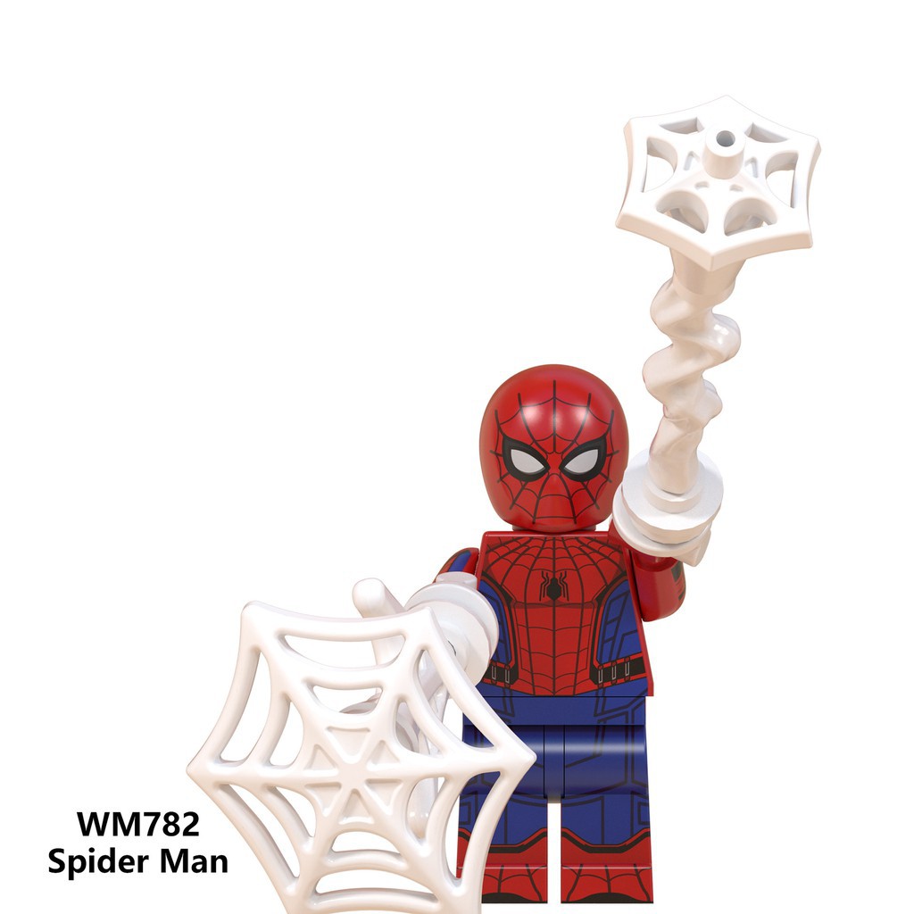 Đồ Chơi Minifigures Các Mẫu Nhân Vật Trong Spiderman Far From Home Mysterio WM6071 - Lắp Ráp Mini DC Marvel