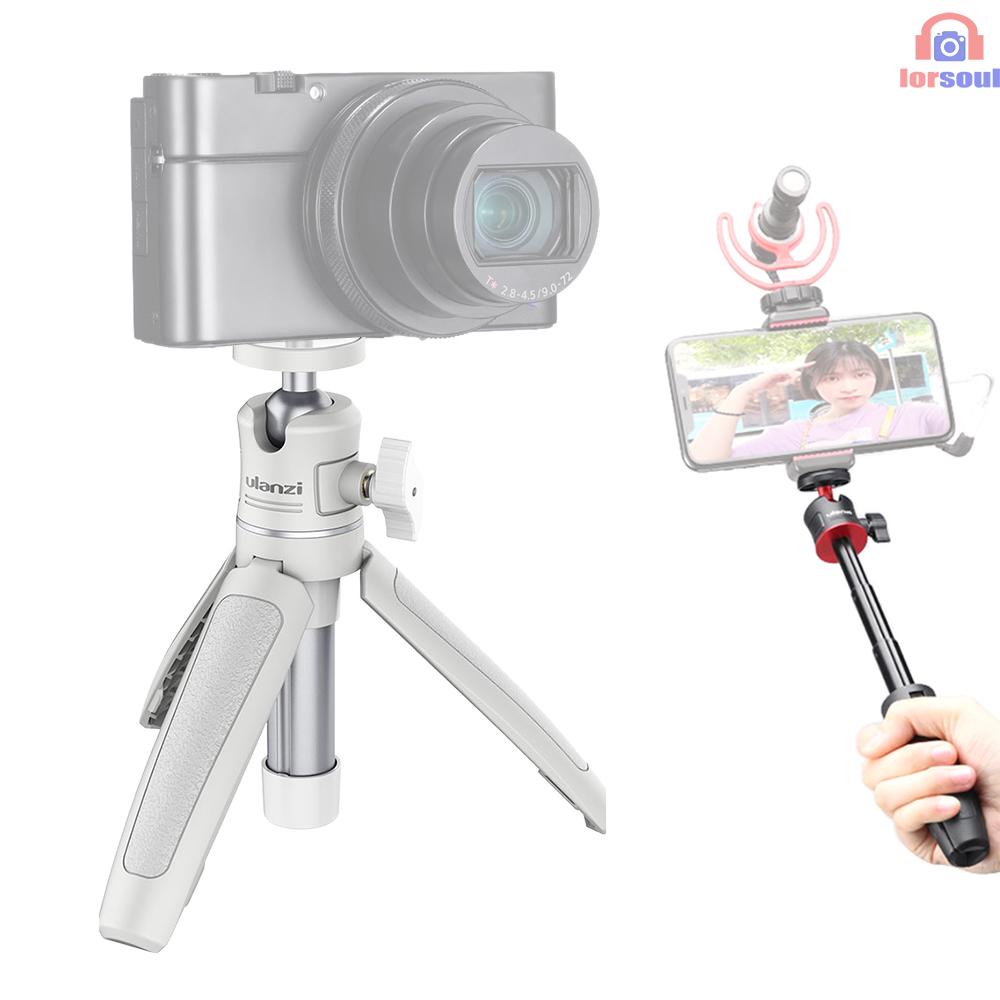 Giá đỡ ba chân Ulanzi MT-08 để bàn kéo dài được có đầu bi linh hoạt giá lắp 1/4" dùng để chup selfie/quay vlog du lịch