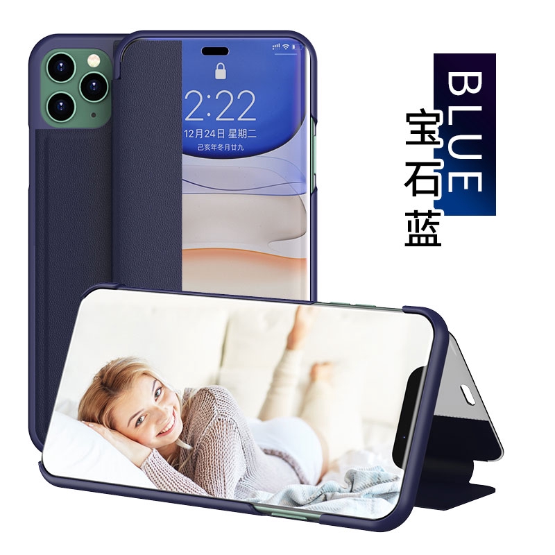 Bao điện thoại nắp gập kiêm chân đế bằng da PU cho Iphone 11 Pro 6/s/p/sp/7/p/8/p/X/Xr/Xs/Max | BigBuy360 - bigbuy360.vn