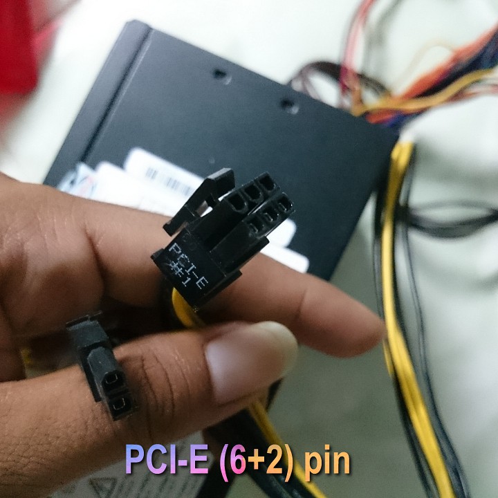 Nguồn máy tính công suất thực cao cấp AcBel E2 Plus 470 - 510, iPower 510 có nguồn phụ PCI-E tới 32 pins