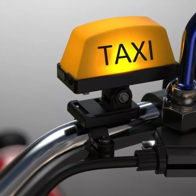 ĐÈN LED TAXI CHIẾU SÁNG GẮN CHO XE MÁY